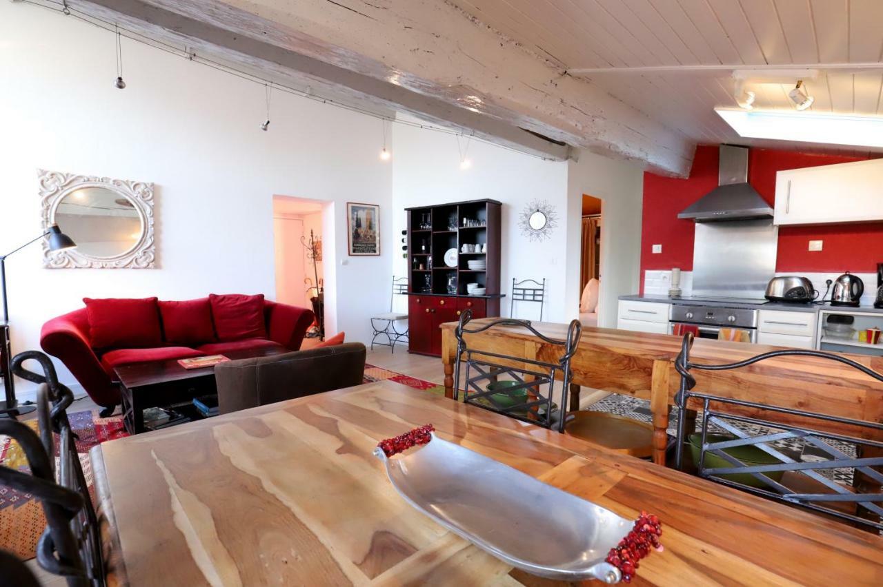 Bordeaux Terrace Apartment Bagian luar foto